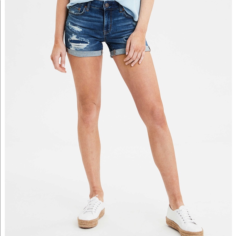AE NE(X)T LEVEL DENIM MIDI SHORT// Size 2